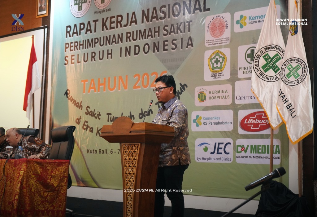 DJSN Kawal Perubahan Kebijakan JKN dengan Prinsip Kehati-hatian di Rakernas PERSI